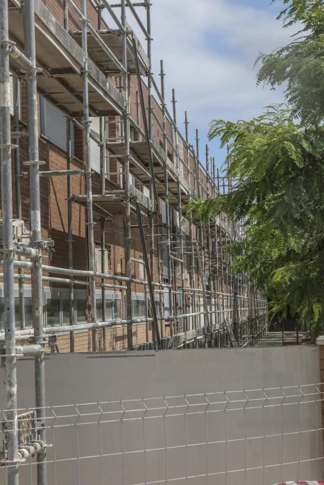 Obras en el Instituto de Torrellano