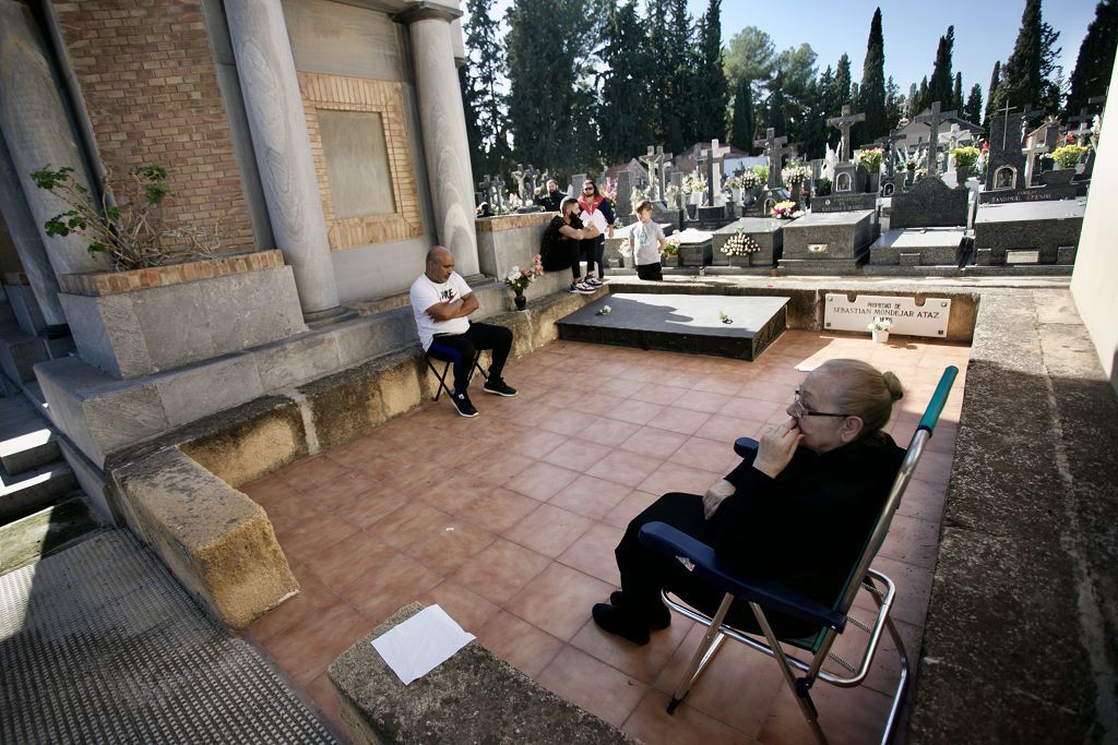 Cementerio de Espinardo el día de Todos los Santos