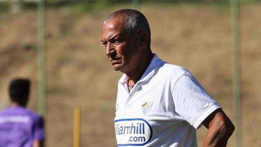 Jesualdo Ferreira, en un entrenamiento en Benahavís.