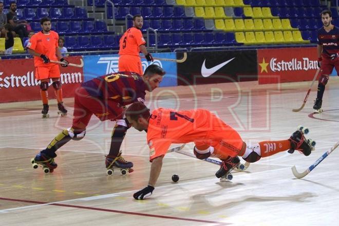 Hockey patines: FC Barcelona, 3 - Igualada, 1