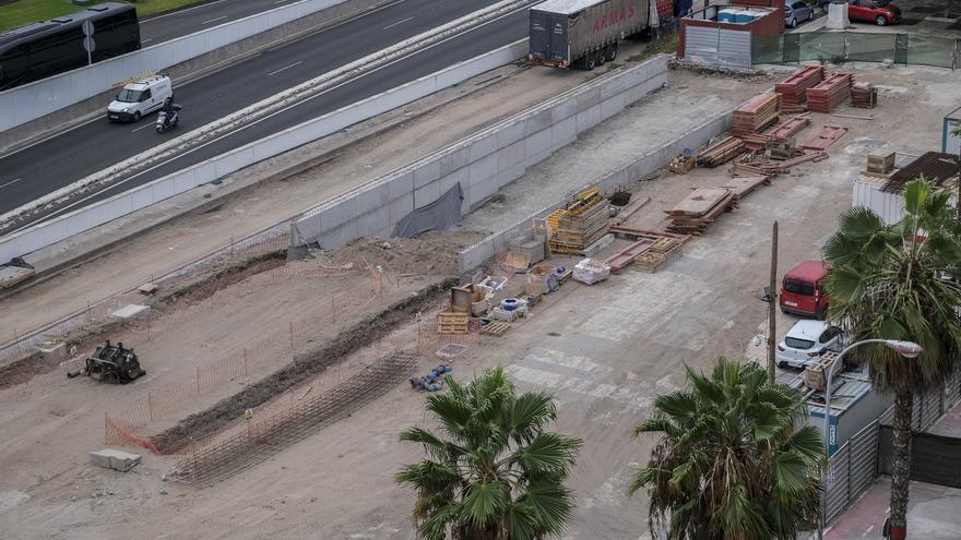 Los túneles de la metroguagua en Santa Catalina se retrasan hasta 2024
