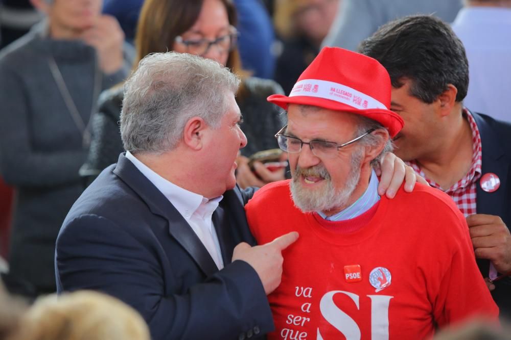 Acto de Pedro Sánchez en Burjassot