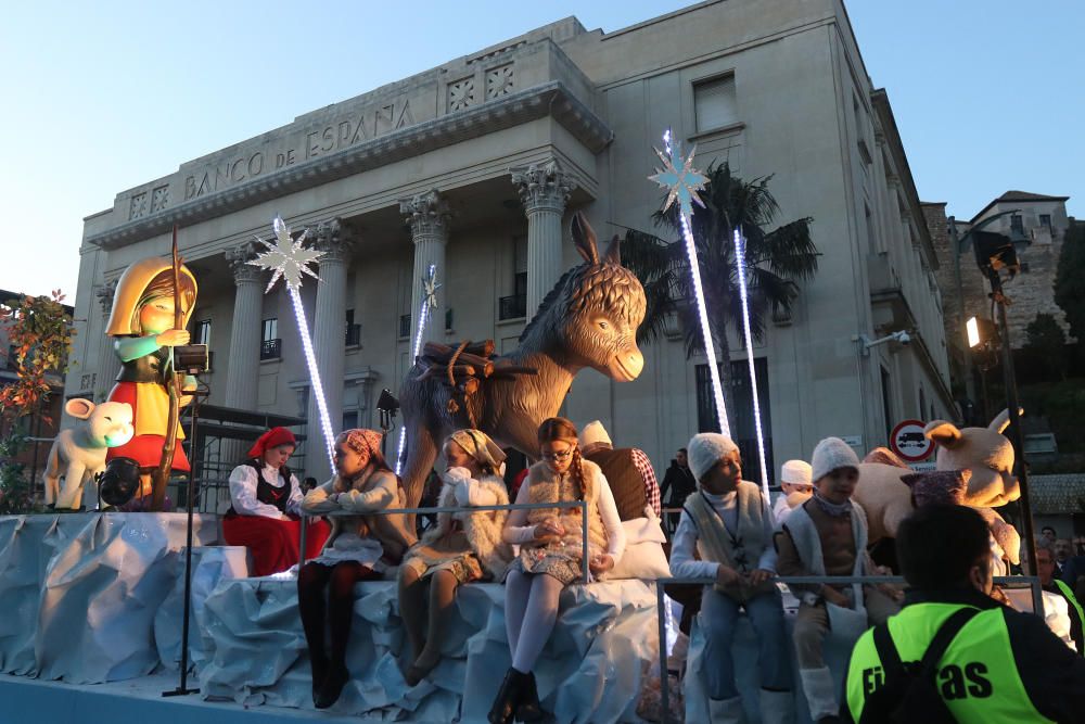 Cabalgata de los Reyes Magos de Málaga de 2018