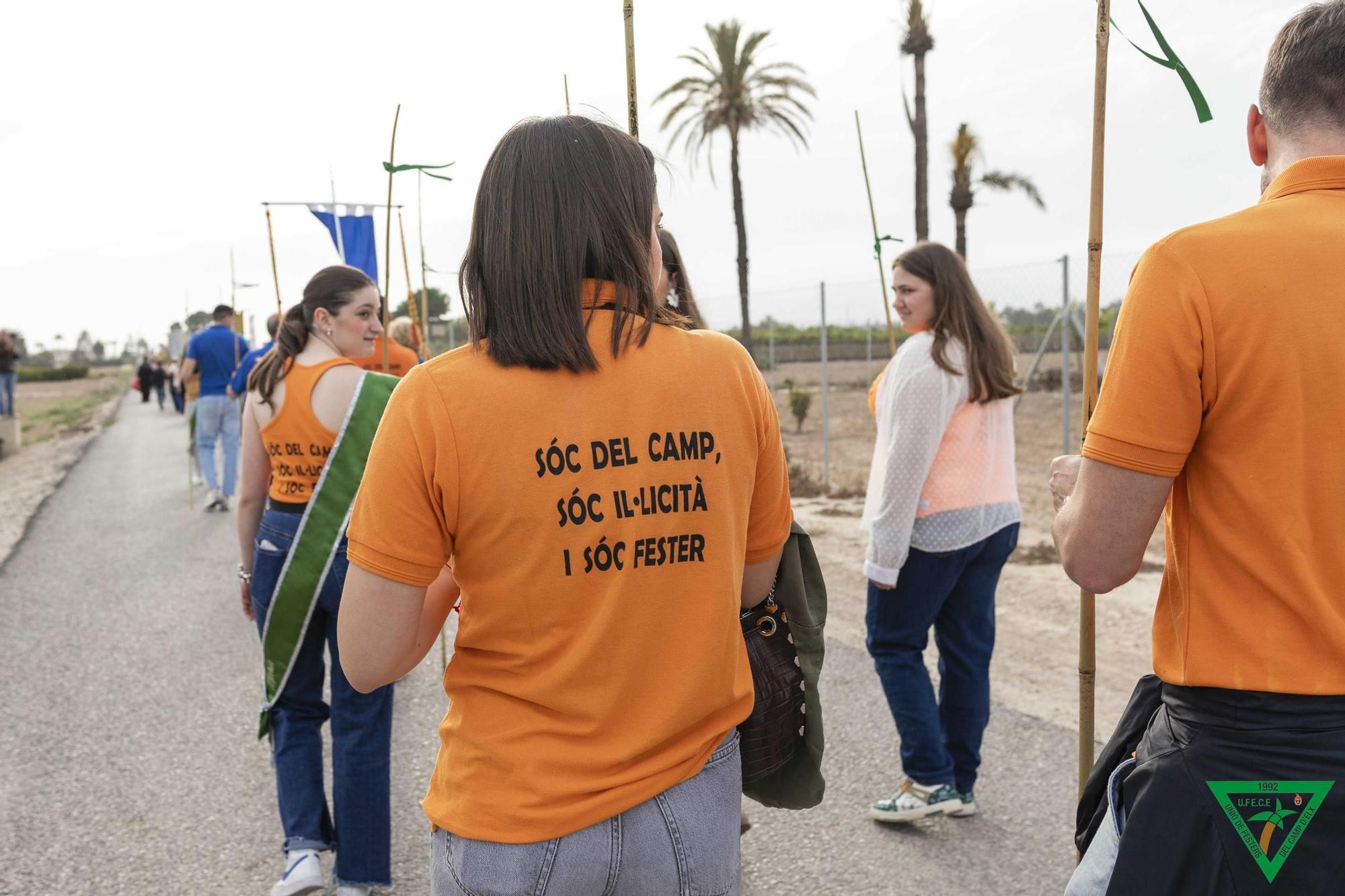 Fervor en el Camp d'Elx con Isidro