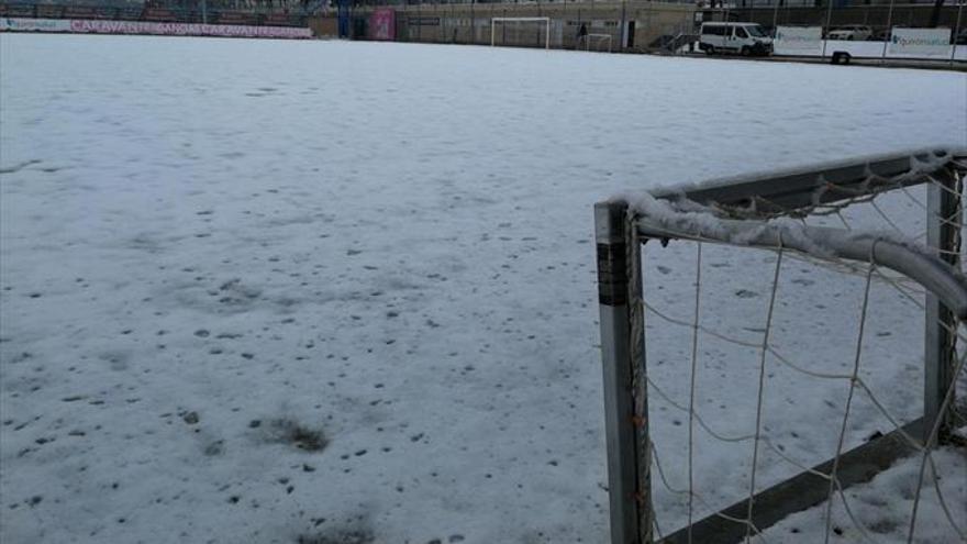 La nieve provoca un entrenamiento ‘indoor’