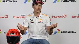 Marc Márquez espera probar la Ducati en los test de Valencia para estar "más relajado"
