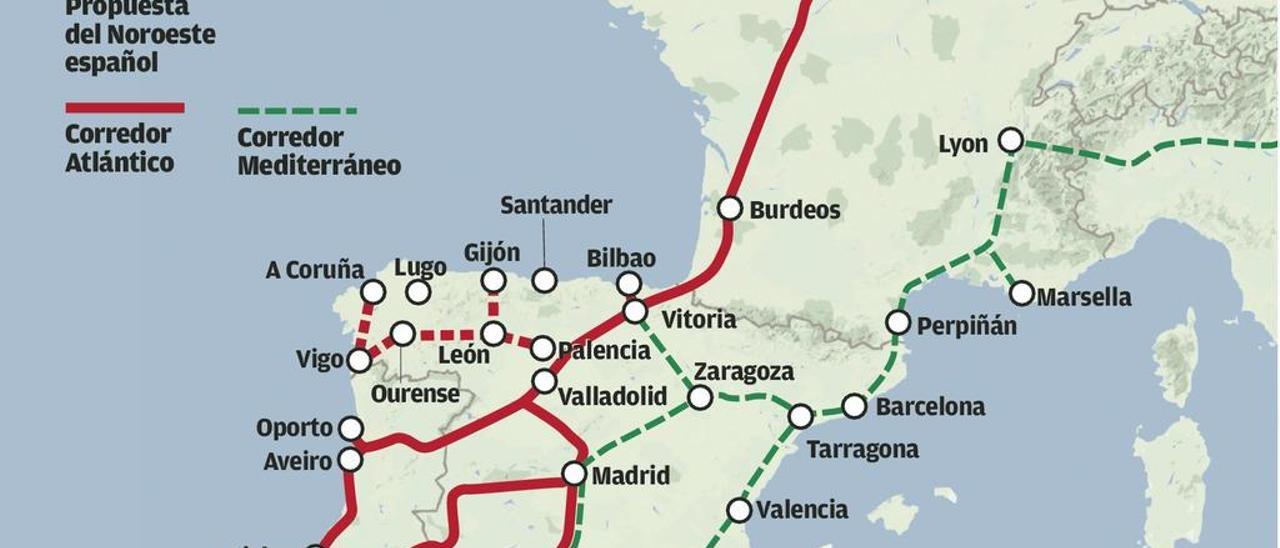 Bruselas incluye al fin a Galicia en el Corredor Atlántico para optar a los fondos en 2021