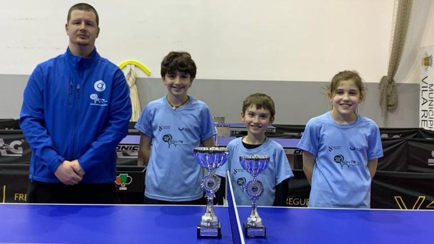 La selección gallega de tenis de mesa convoca al estradense Álvaro de la Torre