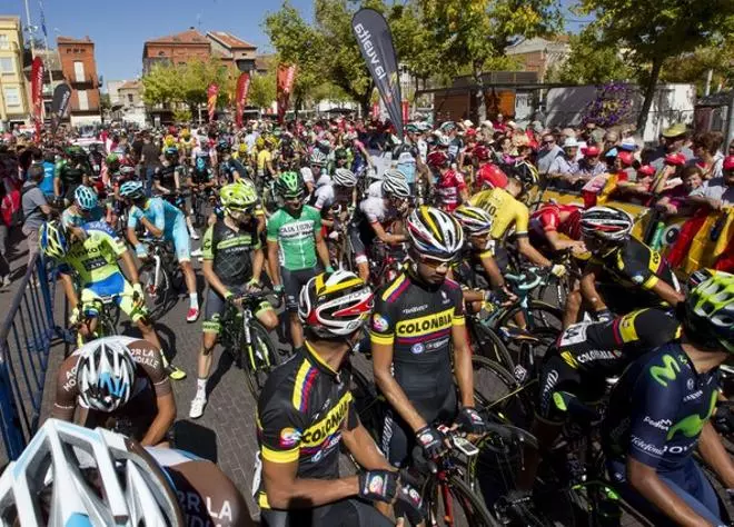 Las imágenes de la etapa de la Vuelta