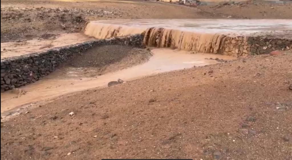 Lluvia en Fuerteventura