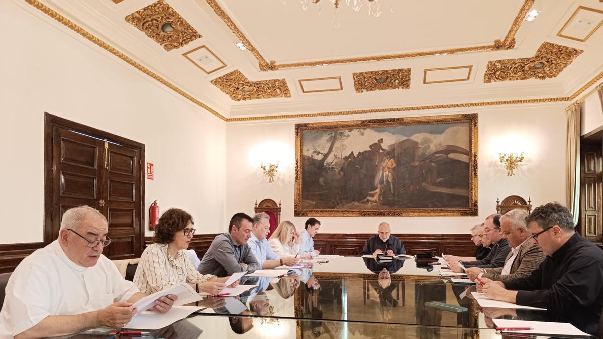 Primera reunión del Consejo de la Iglesia en la Educación en Asturias.