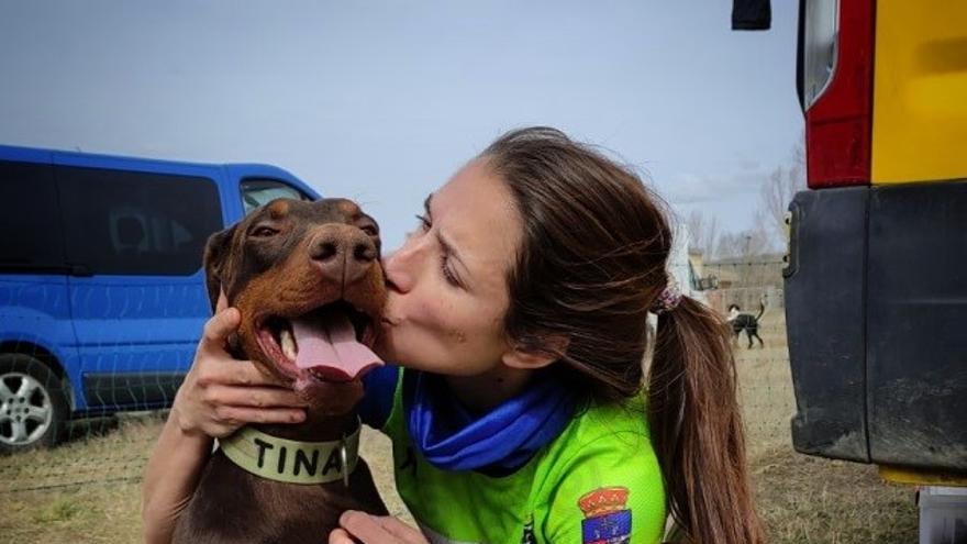 A Llanera se le da bien la práctica del mushing: cuatro integrantes del club local que corre con perros irán al Mundial