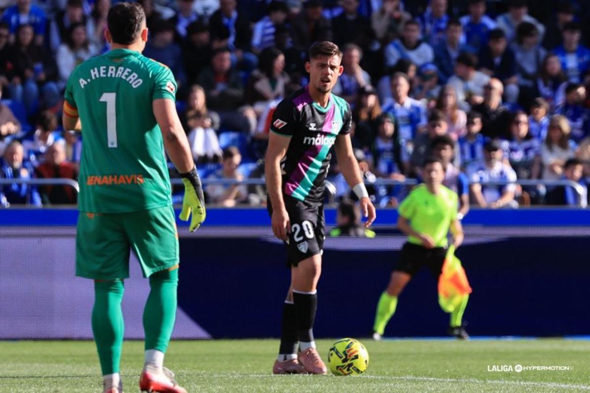 La Coruña - Málaga CF, en imágenes