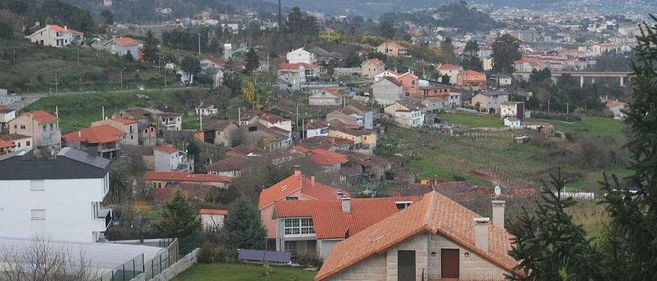 Vista de Barbadás que experimentó un gran crecimiento también en su área rural. // Iñaki Osorio