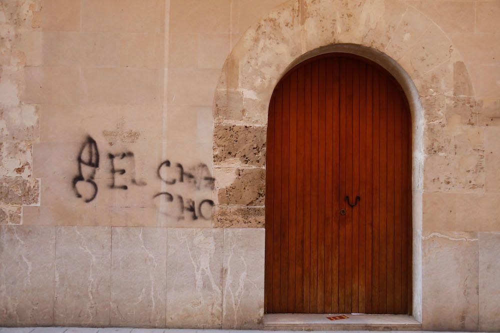 Palma, una ciudad pintarrajeada