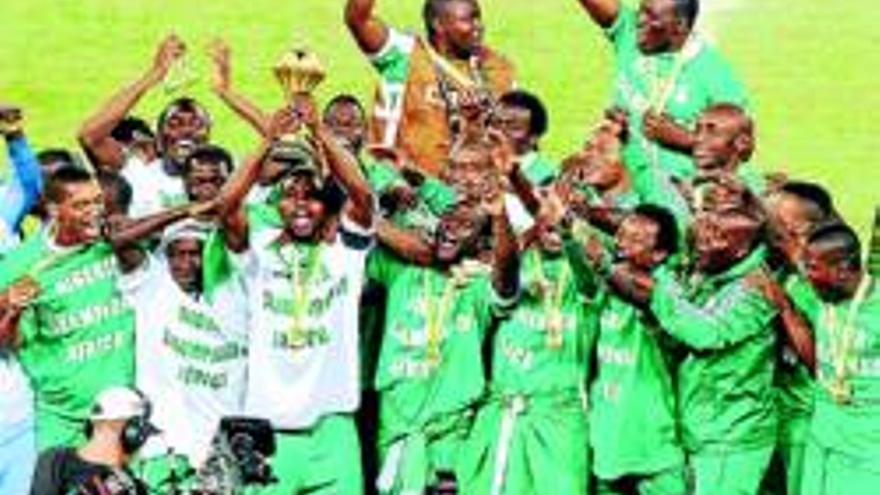Nigeria logra su tercer título tras ganar en la final a Burkina Faso