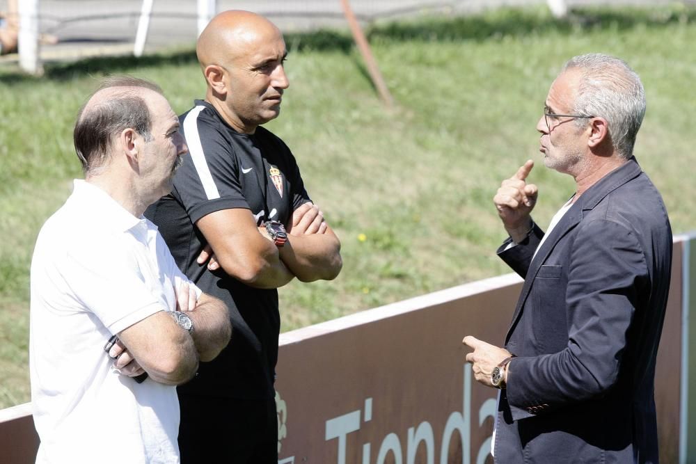 Entrenamiento del Sporting