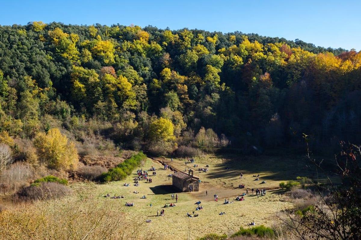 Ermita volcán Santa Margarida Garrotxa