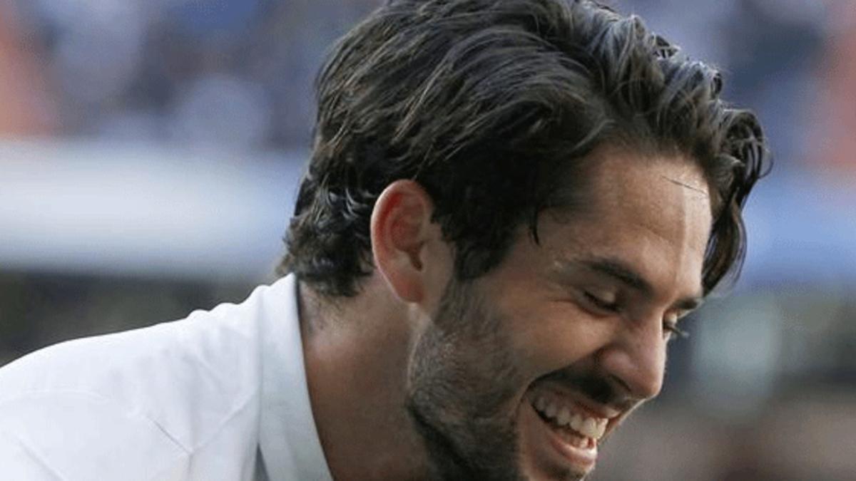 Isco celebró en las redes la victoria del Málaga