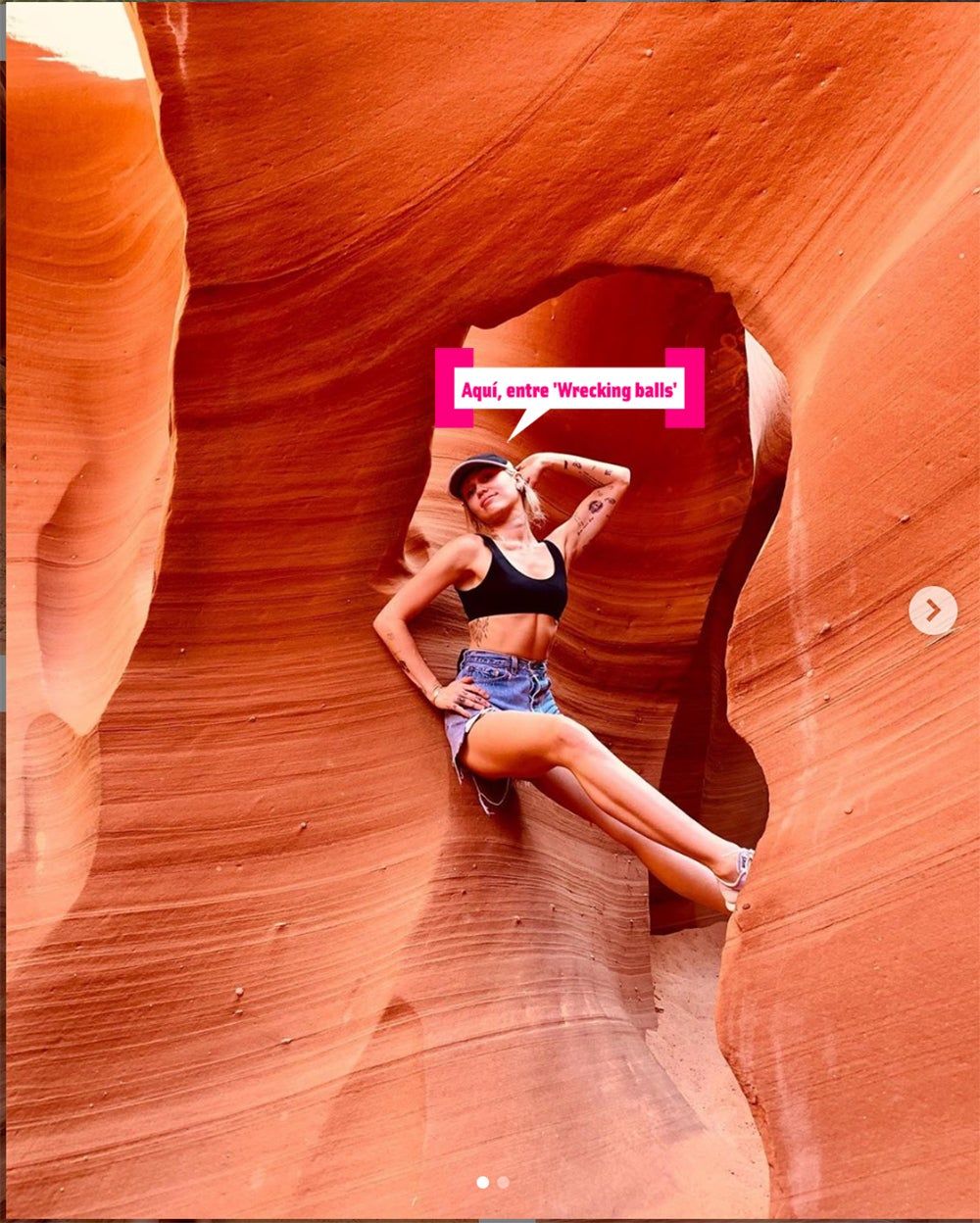 Miley y el Gran Cañón