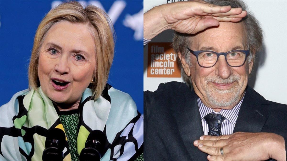 Hillary Clinton y Steven Spielberg, socios en un proyecto audiovisual