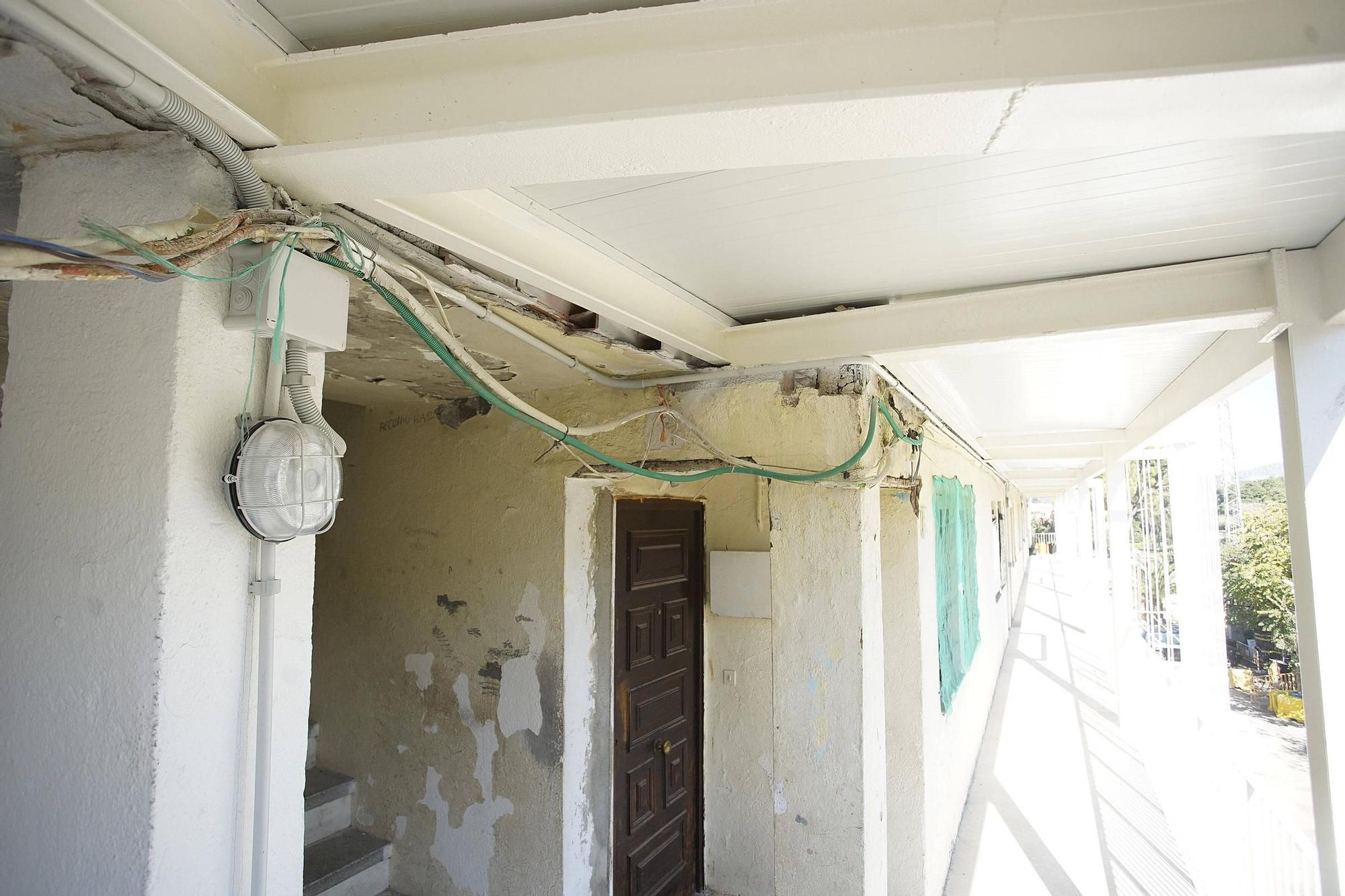 Les fotos de les reformes dels pisos de l'Aurora de Girona