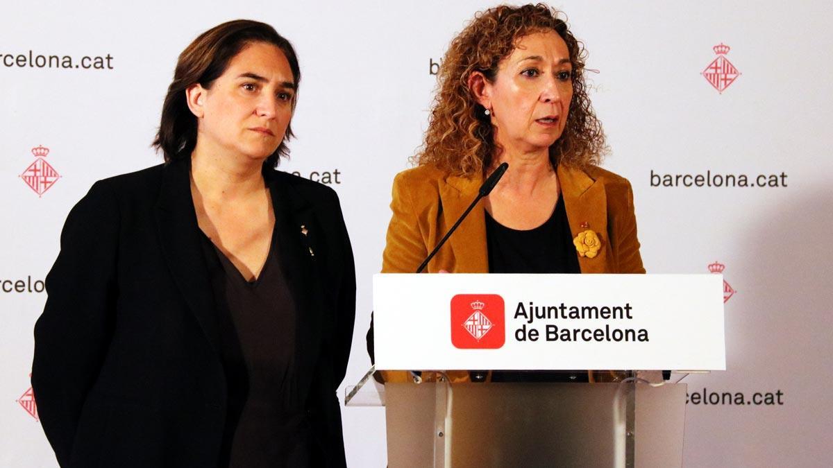 Ada Colau y Ester Capella piden al Gobierno que ponga en marcha el nuevo juzgado de guardia de Barcelona