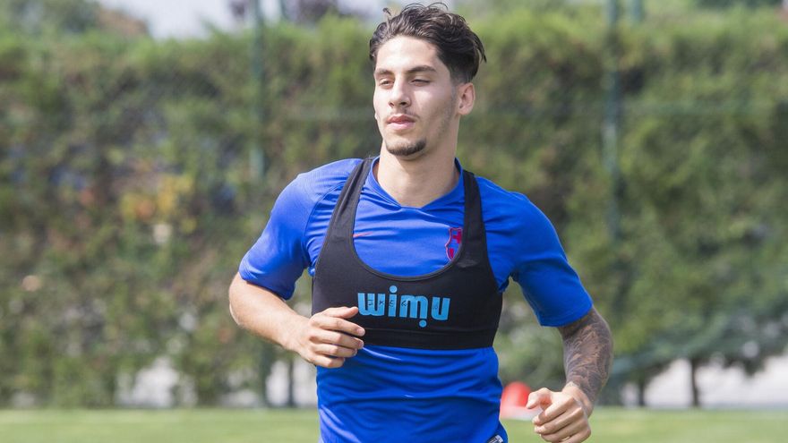 برشلونة يحقق 1.5 مليون يورو من انتقال لودوفيت ريس إلى كلوب بروج البلجيكي