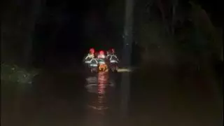 La UME interviene en Ciudad Real ante la crecida del río Bullaque