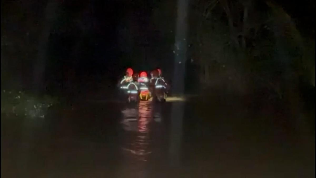 La UME interviene en Ciudad Real ante la crecida del río Bullaque