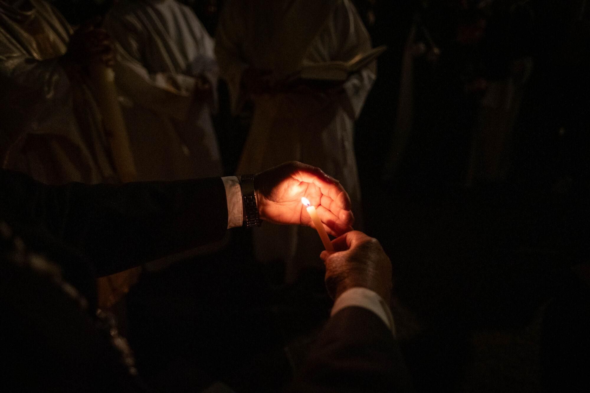 Procesión del Sábado Santo en La Laguna