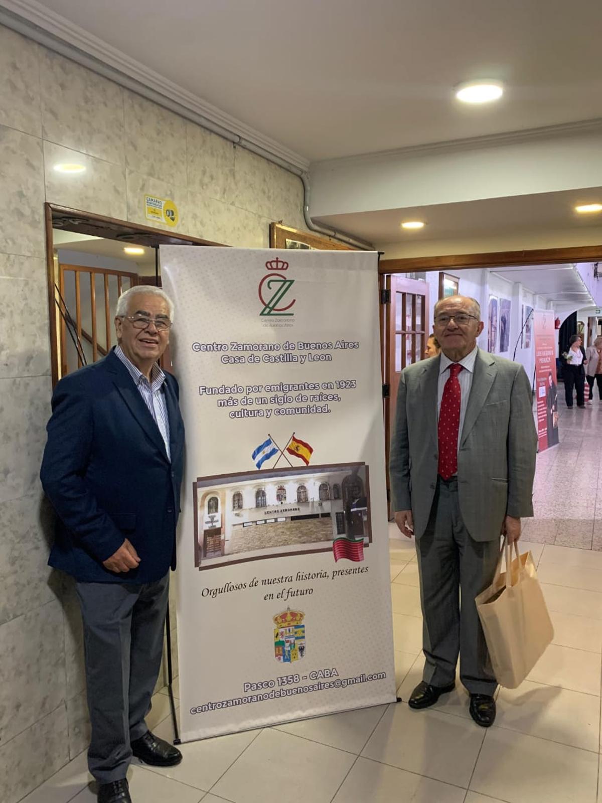 Néstor Seijas, presidente del Centro Zamorano de Buenos Aires.