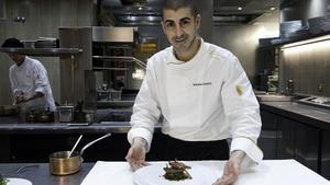 Toni Simoes, en el restaurante Taverna del Clínic.