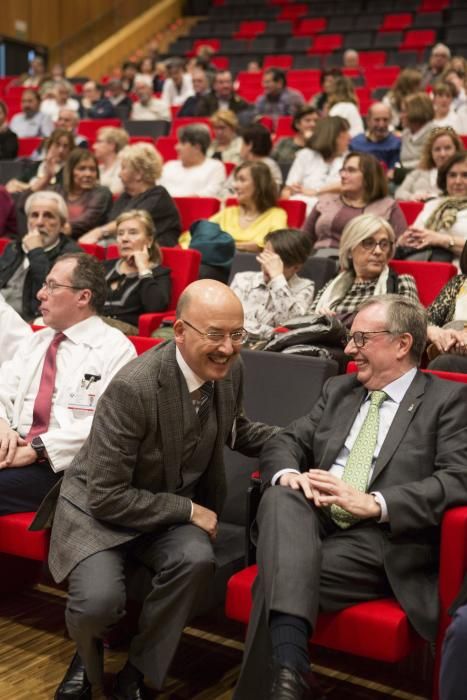 Despedida de los médicos jubilados del HUCA