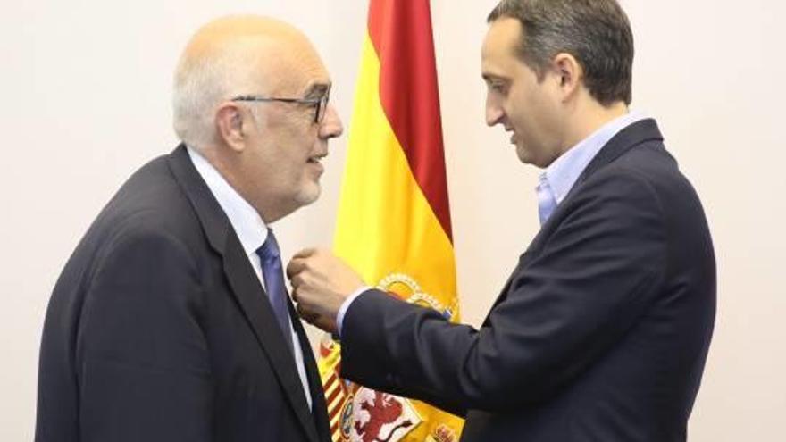 Relevo El socialista José Pérez Ruiz, nuevo diputado en el Palacio provincial