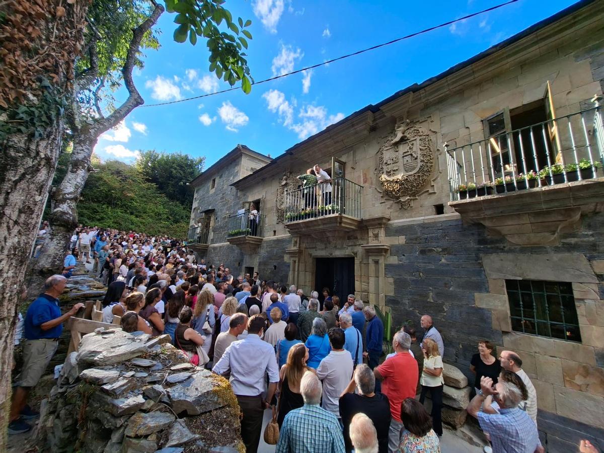 En imágenes: así es la espectacular transformación del palacio de Mon, en San Martín de Oscos