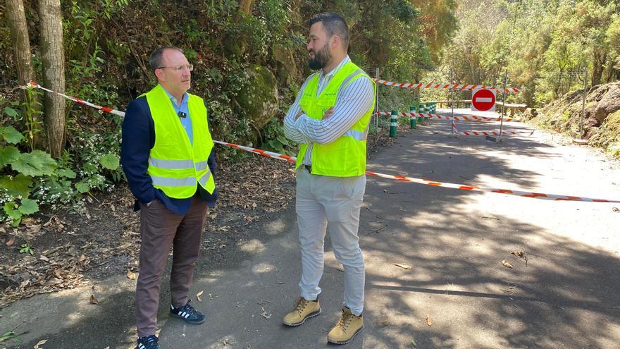 El Cabildo de La Palma adjudica por vía de emergencia los trabajos para reabrir el acceso a Los Tilos