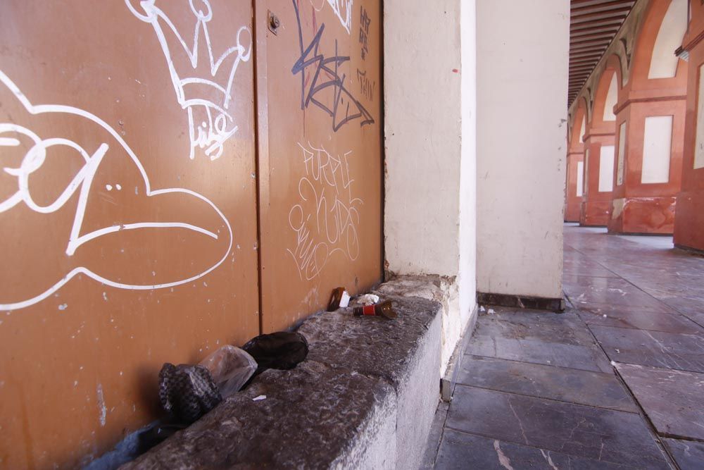 Abandono de la plaza de la Corredera