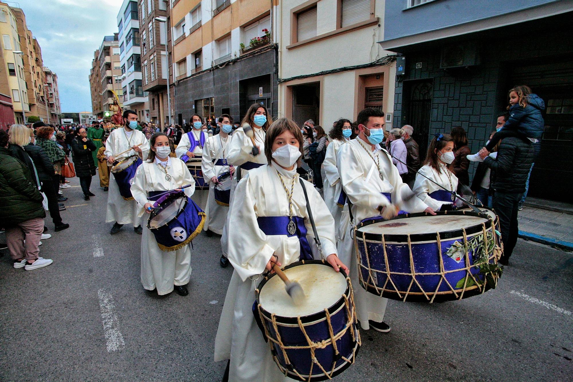 Las imágenes de la procesión infantil y juvenil de la Semana Santa de Vila-real