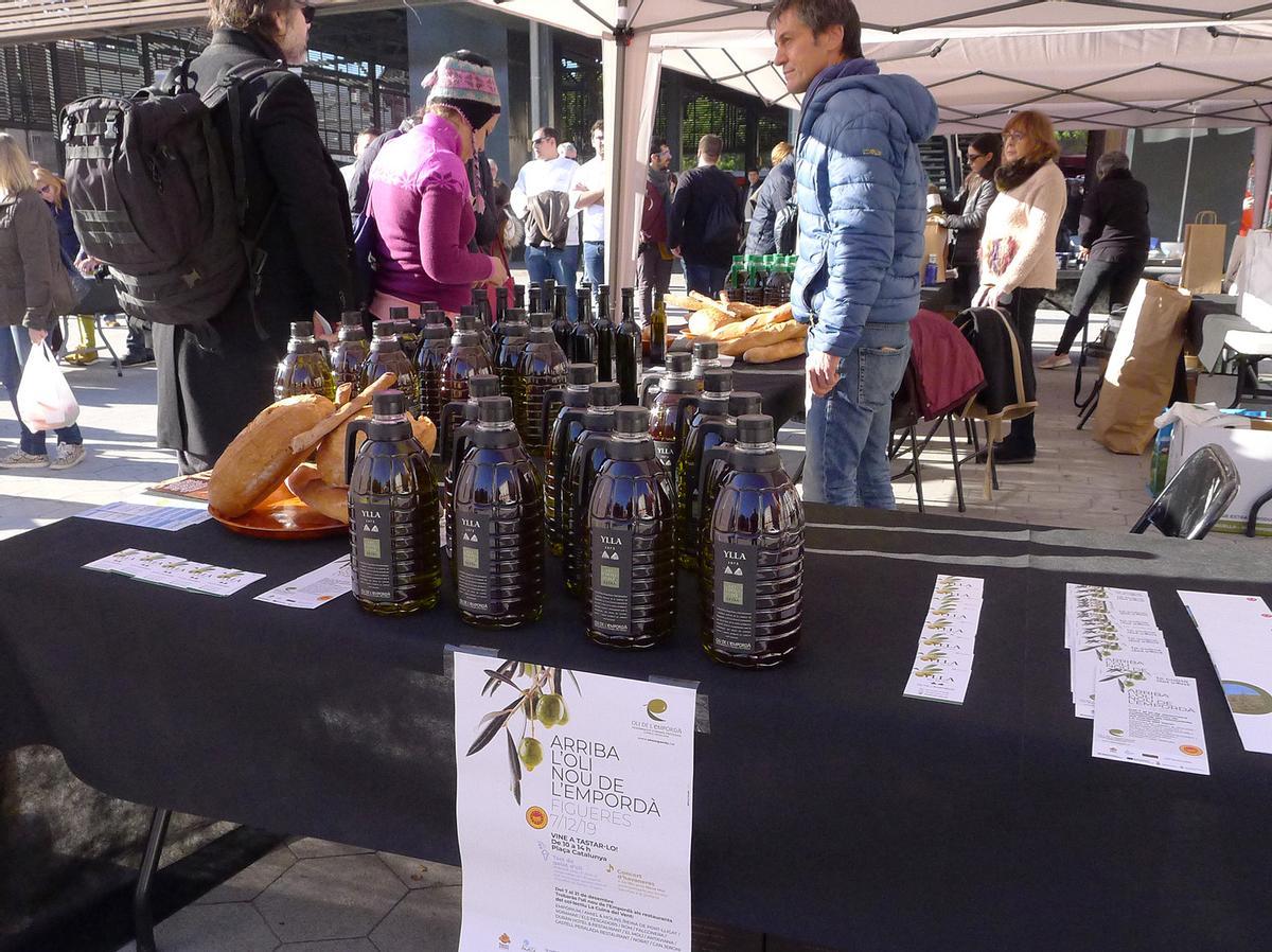 Una presentació de l'oli nou a de l'Empordà en una imatge d'arxiu.