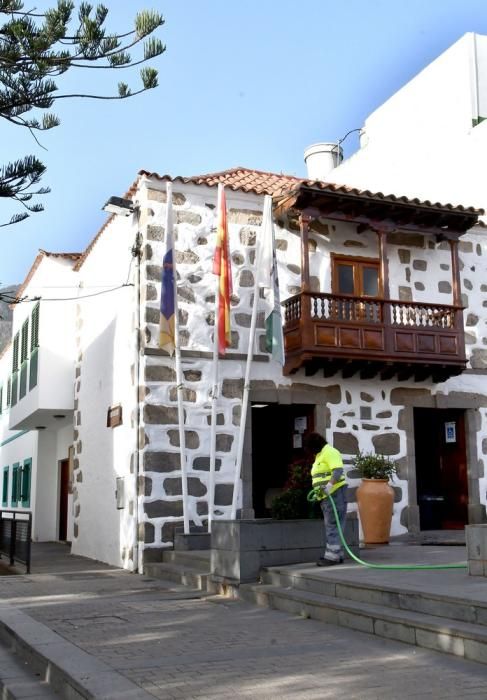 La Guardia Civil entra por segunda vez en en Ayuntamiento de Valsequillo