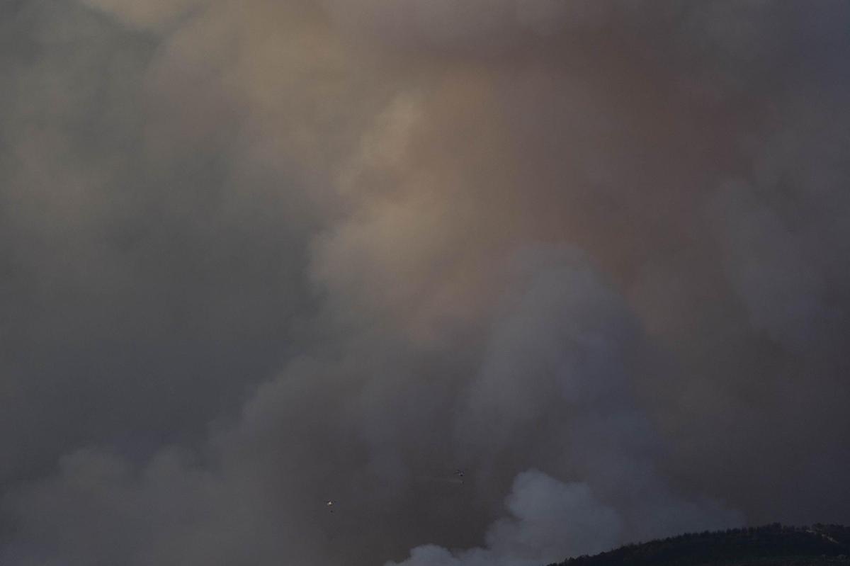 Fotogalería | Las imágenes del incendio de Las Hurdes