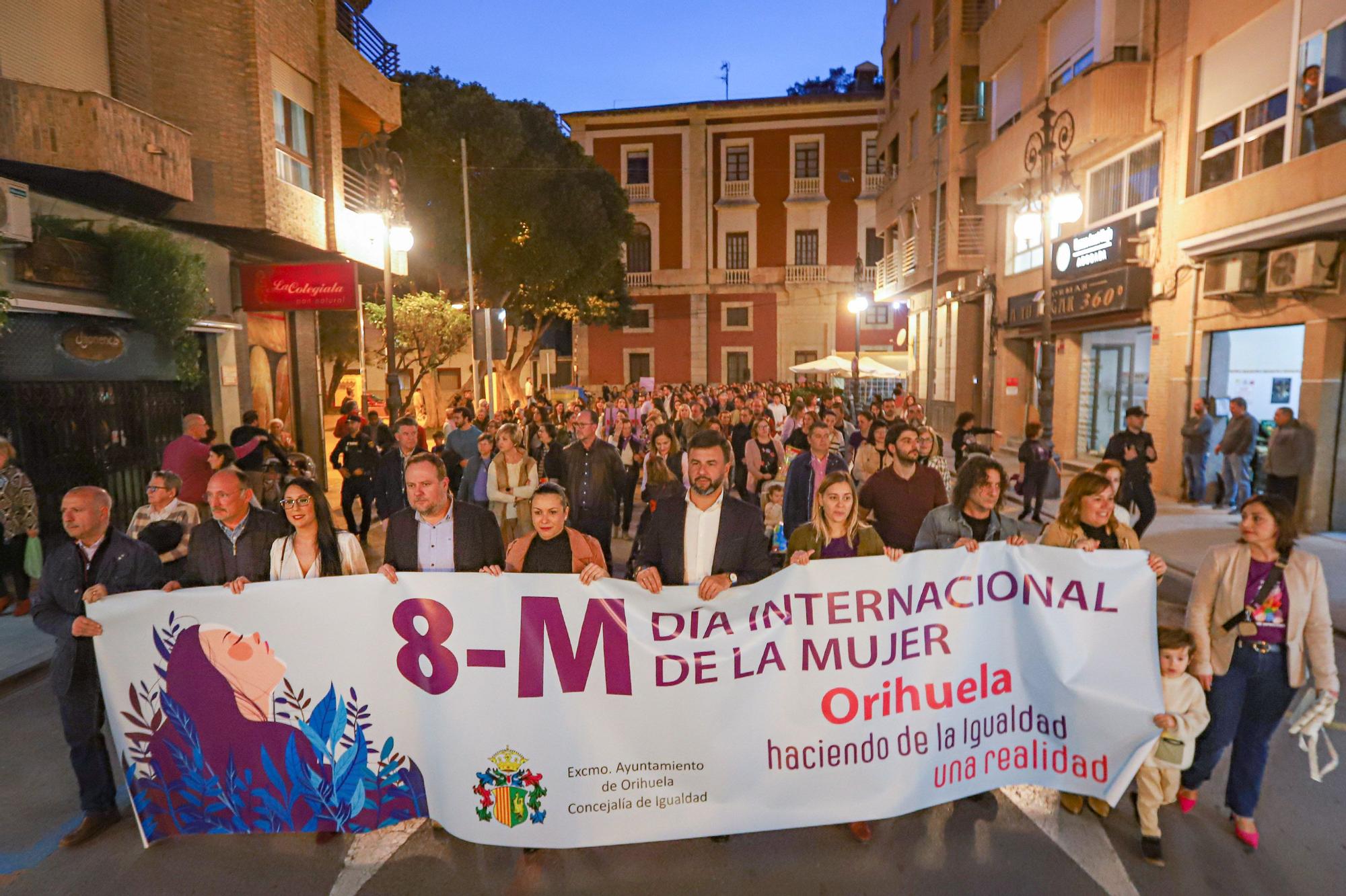 Marcha 8M en Orihuela