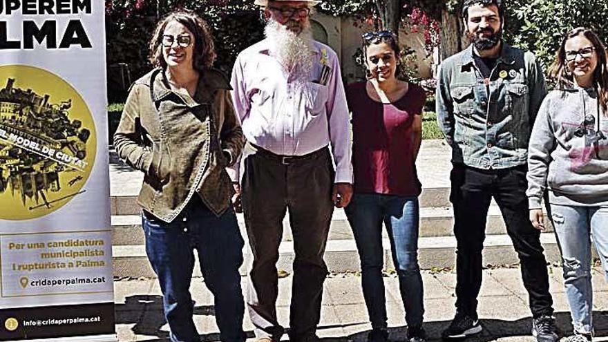 EulÃ lia Reguant, Manel DomÃ¨nech, Anna Saliente y Marc CerdÃ , ayer.