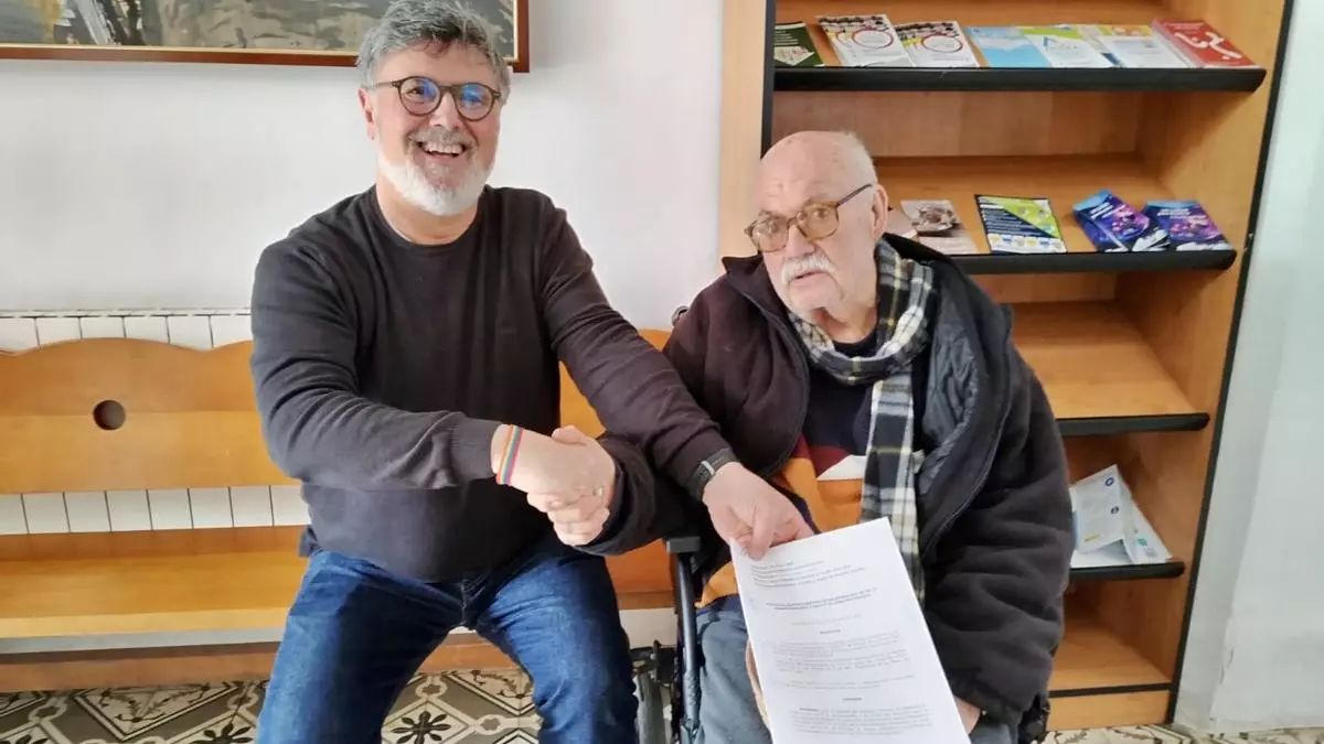 La donación verde de un vecino comprometido con el medio ambiente en Muro