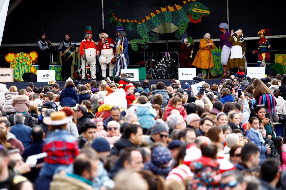 Carnaval infantil en Zaragoza