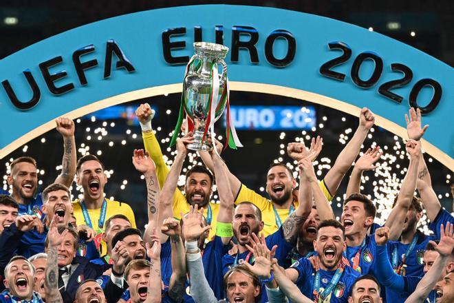 La celebración más loca de Italia tras ganar la Eurocopa