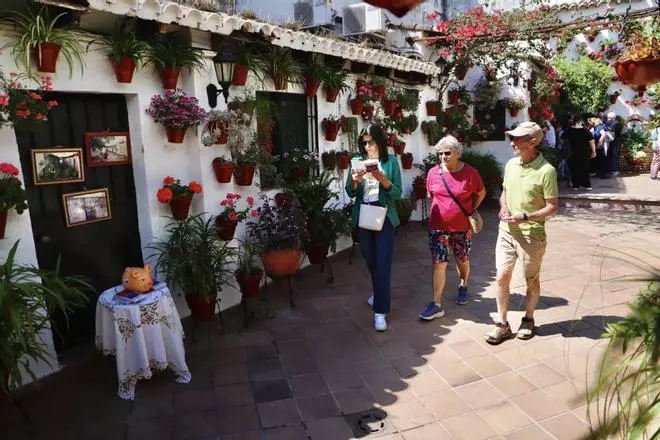 La ruta de los patios de San Lorenzo, en imágenes