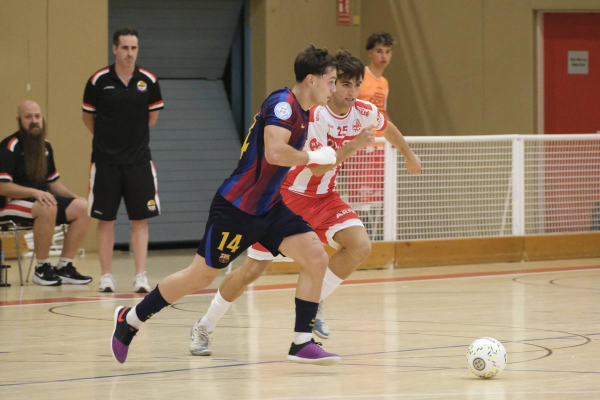 Imatges del Covisa Manresa - Barça Atlètic del Trofeu Les Codines