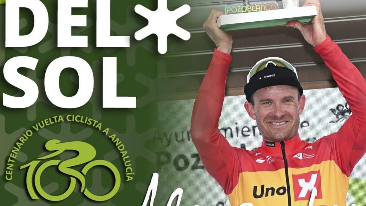 Alexander Kristoff, del equipo Uno-X Moblity, venció en la tercera etapa de la 71 edición de la Vuelta Ciclista a Andalucía-Ruta del Sol